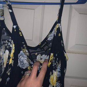 Floral tank top